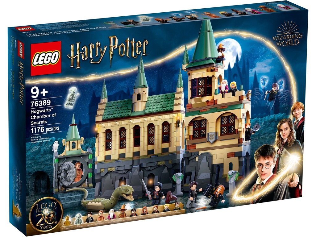 lego harry potter - la chambre des secrets poudlard