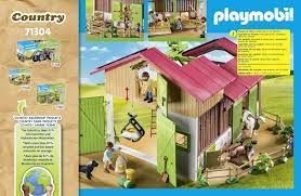 Playmobil country - ferme avec panneaux solaires