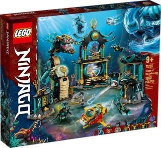 lego ninjago - le temple de la mer sans fin