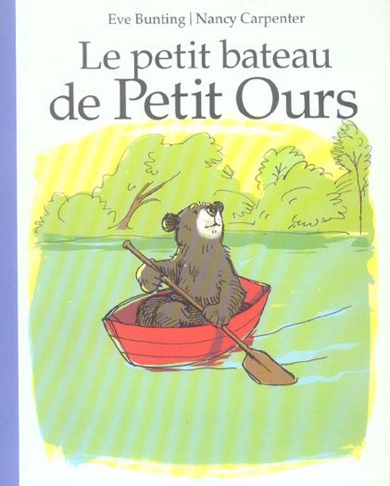 lutin poche - le petit bateau de petit ours