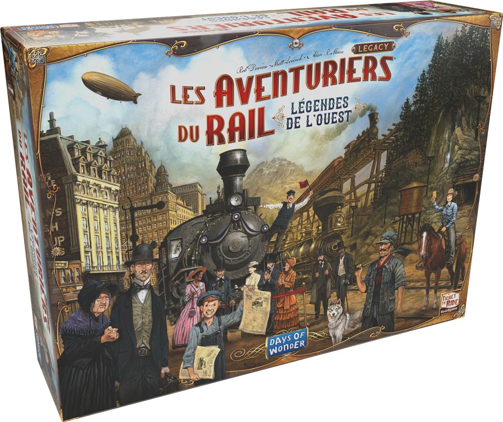 Les aventuriers du rail Legacy - Légendes de l'ouest