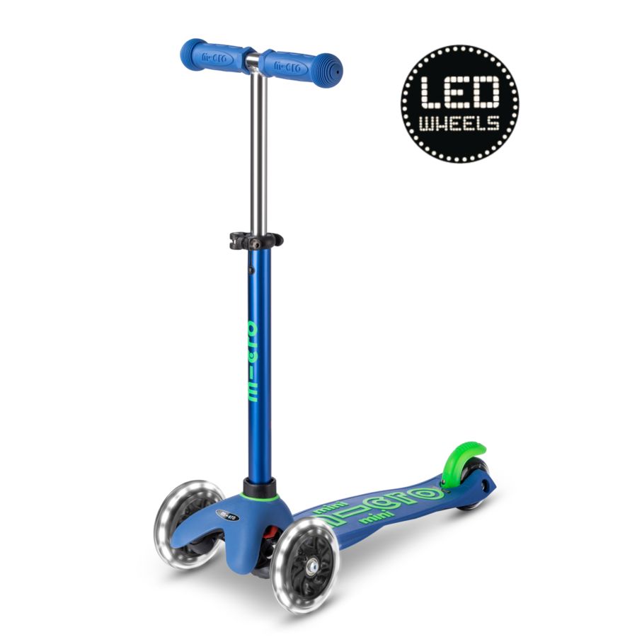 Mini micro deluxe roue led bleue