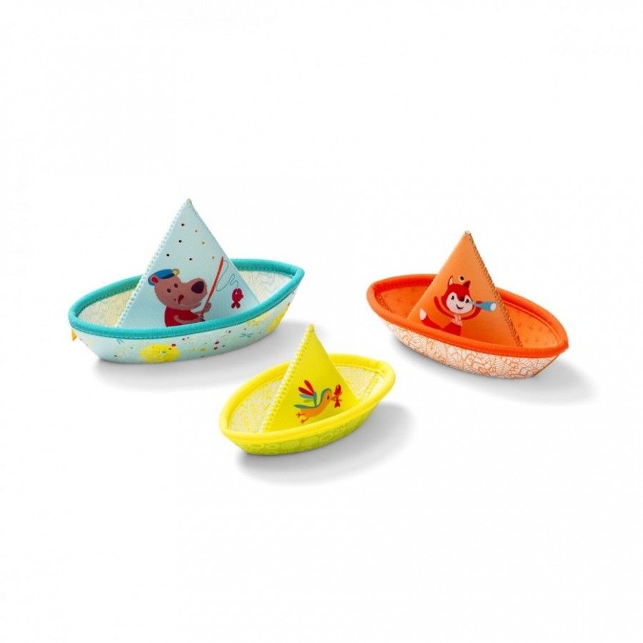 Bain - 3 petits bateaux