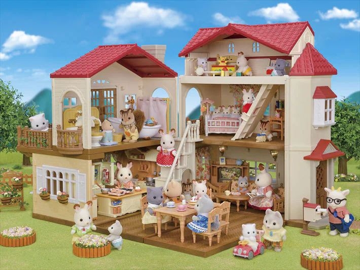 Sylvanian - Grande maison et pièce secrète