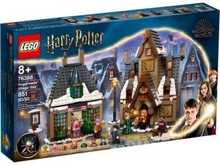 lego harry potter - visite au village de pré au lard