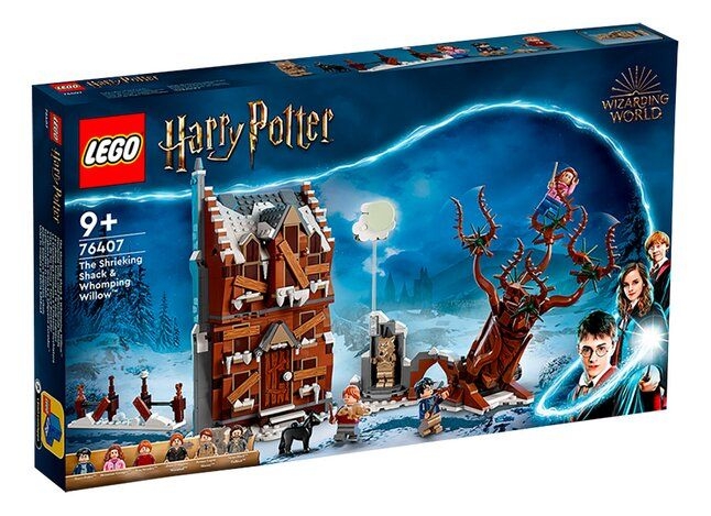 Lego harry potter - la cabane hurlante et le saule cogneur