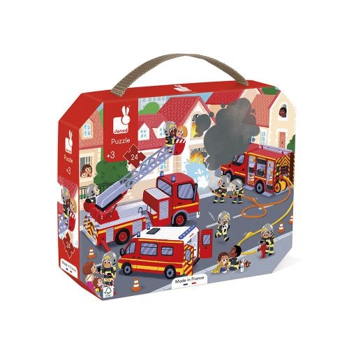 puzzle pompiers -24 pcs