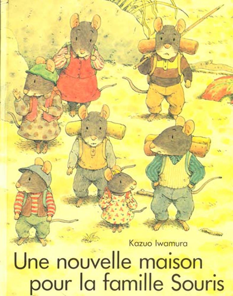 lutin poche - une nouvelle maison pour la famille souris