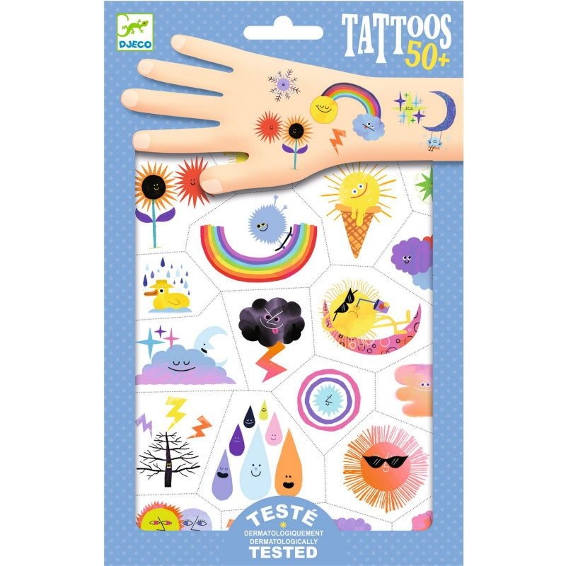 Tatouages - Emojis météo