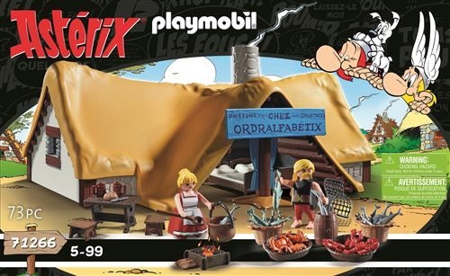 Asterix: la hutte d'Ordrafalbétix