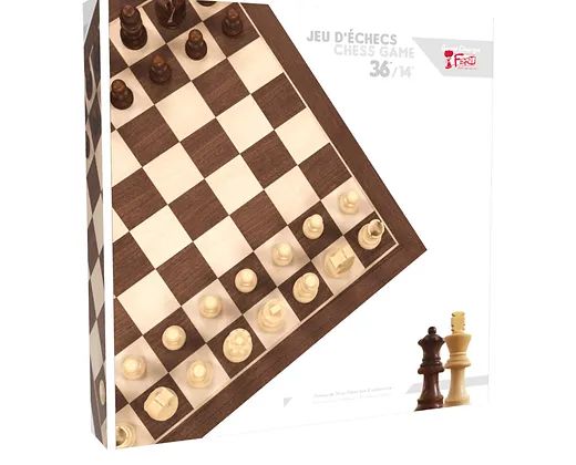 Jeu d'échecs coffret 36 cm