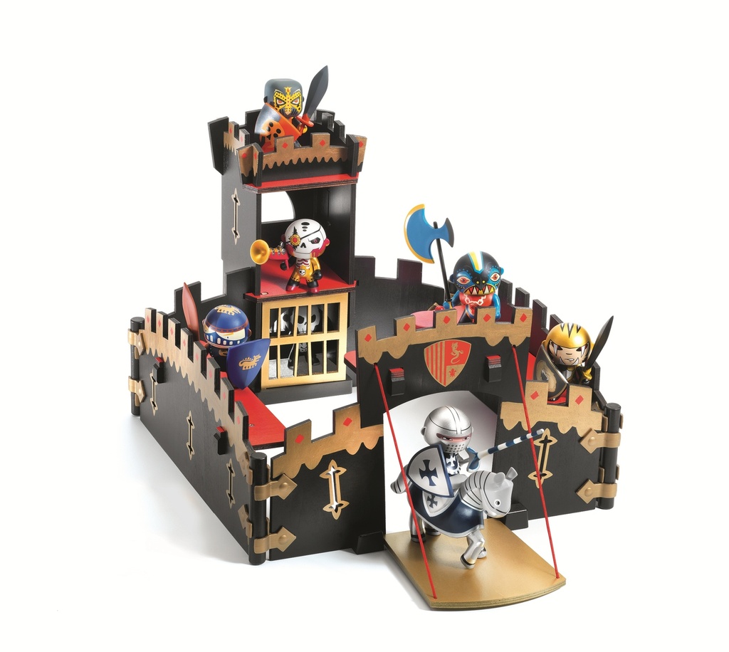 arty toys - chevalier - ze black castle