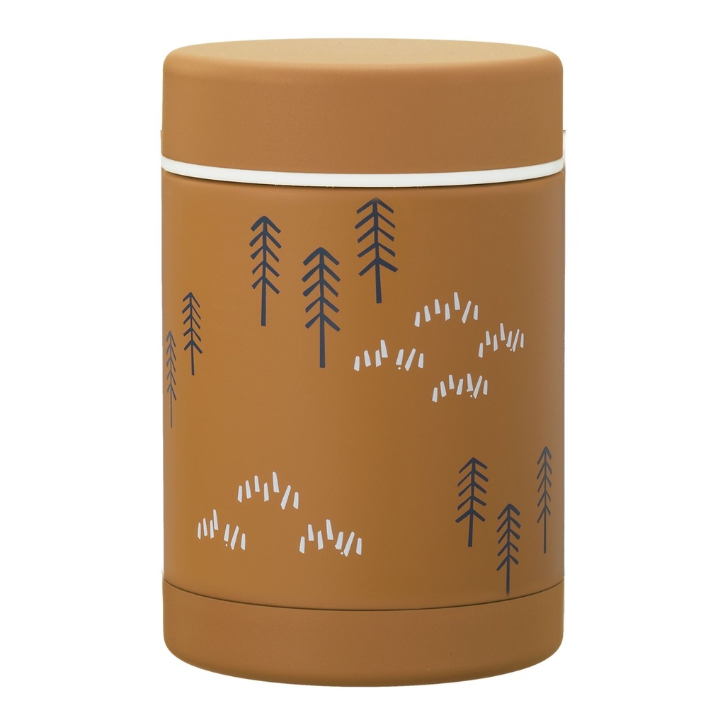 Thermos food jar foret jaune