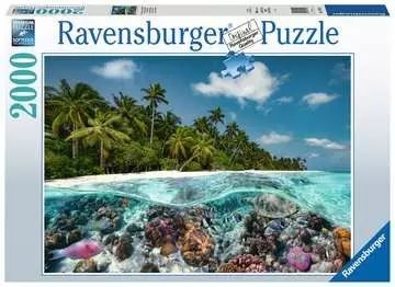 Puzzle 2000 pces - Une plongée aux Maldives