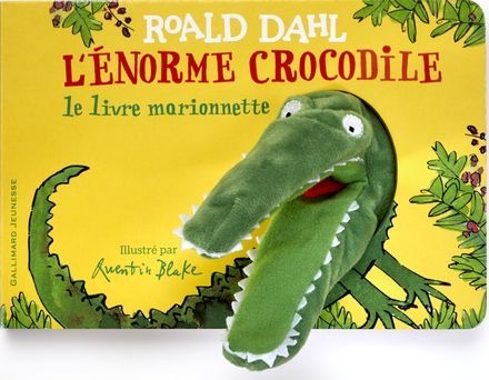 L'énorme crocodile - le livre marionnette