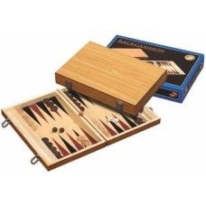 Backgammon en bois 35x23cm