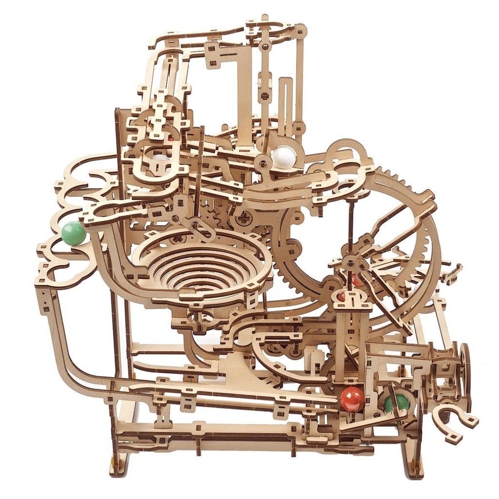 ugears - parcours a billes avec gradin