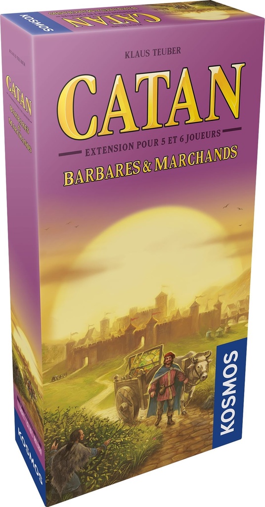 Catan - ext barbares et marchands 5 - 6 joueurs