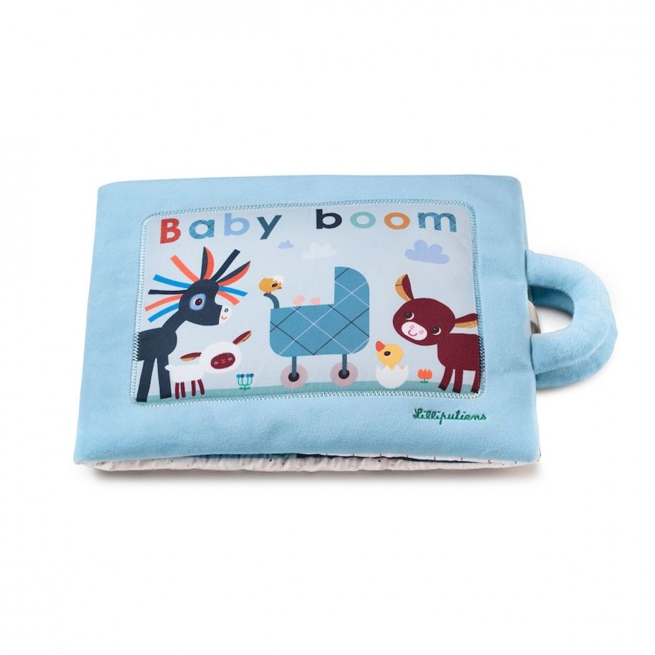 baby boom - livre en tissu