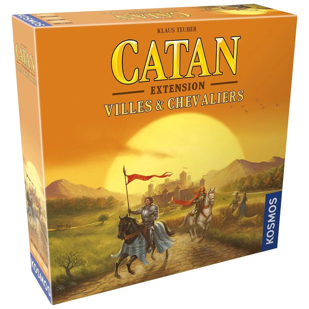 CATAN - extension, villes et chevaliers