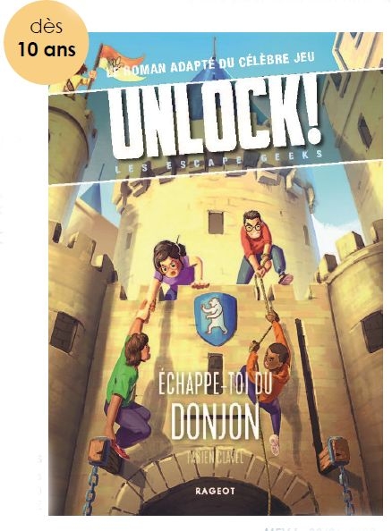 Unlock escape geeks T4 livre échappe toi du donjon