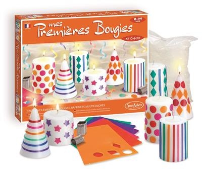 Kit creatif - mes premieres bougies