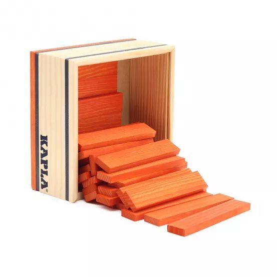 Kapla 40 planchettes orange