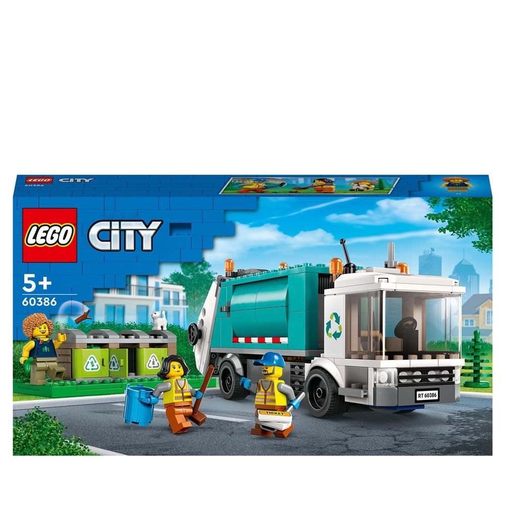 Lego city - le camion de recyclage