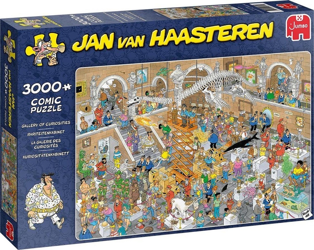 Puzzle JVH 3000 pièces - La galerie des curiosités