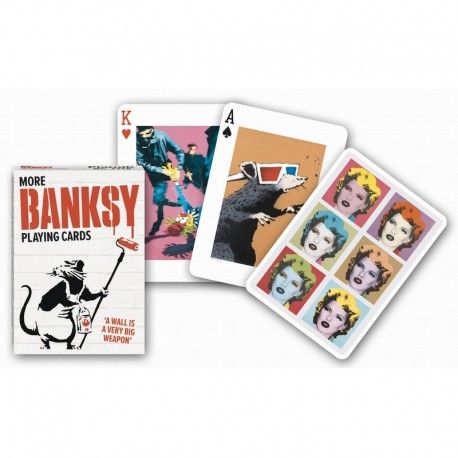 Jeu de 55 cartes - More Banksy