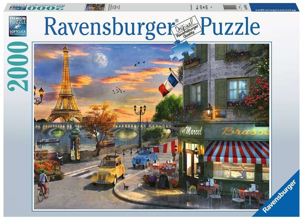 puzzle soiree a paris 2000p