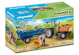 Country - tracteur avec remorque