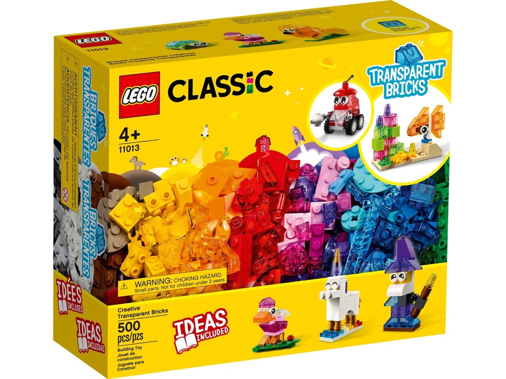 Lego classic - Brique transparente et creative