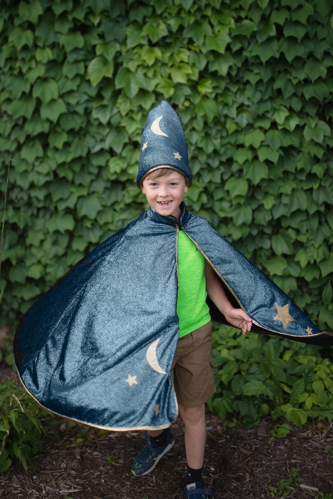 Cape de magicien Starry night taille 7-8 ans