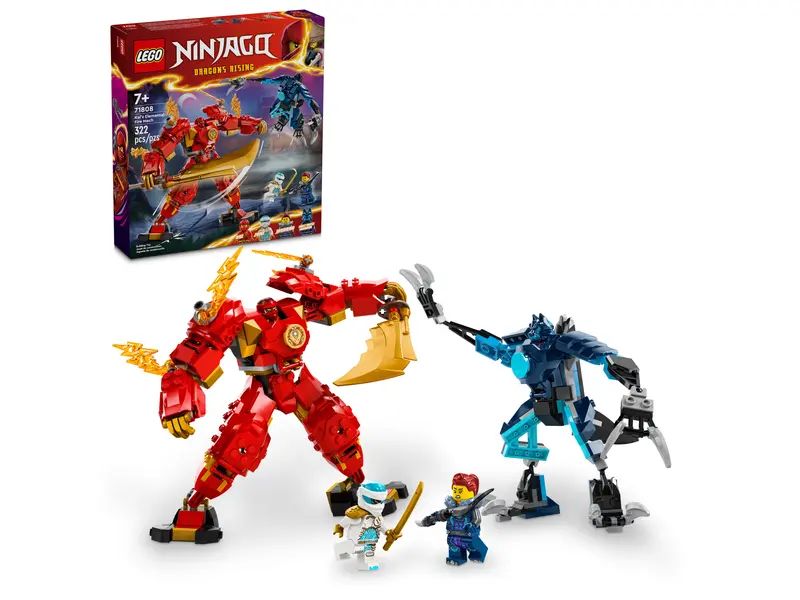 Lego ninjago - le robot élémentaire du feu de Kai