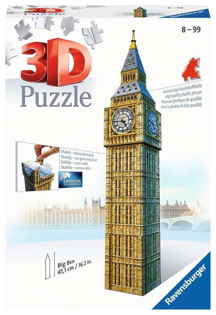 puzzle 3d big ben