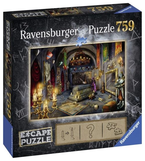 escape puzzle 759 pcs - la chambre du vampire