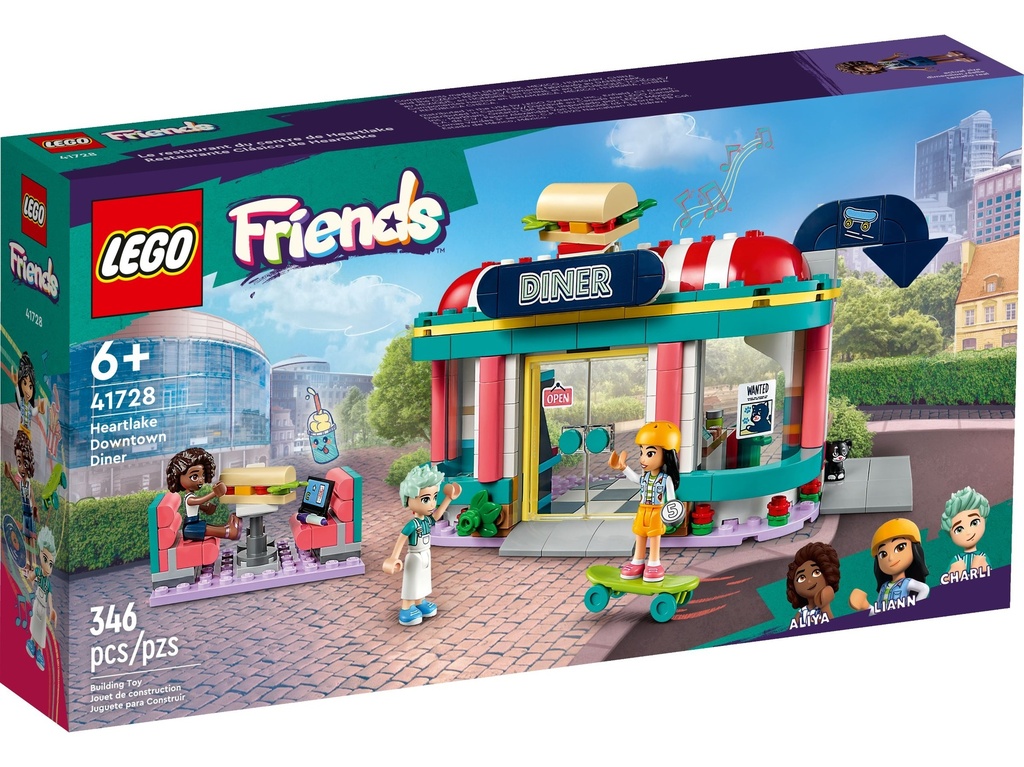 Lego friends - Le snack du centre ville