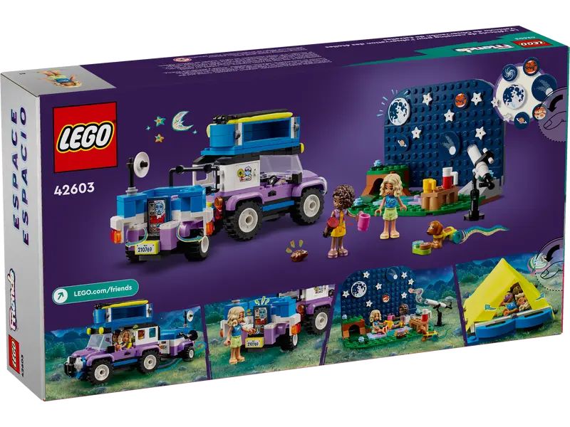 Lego friends - Le camping-car d'observation des etoiles