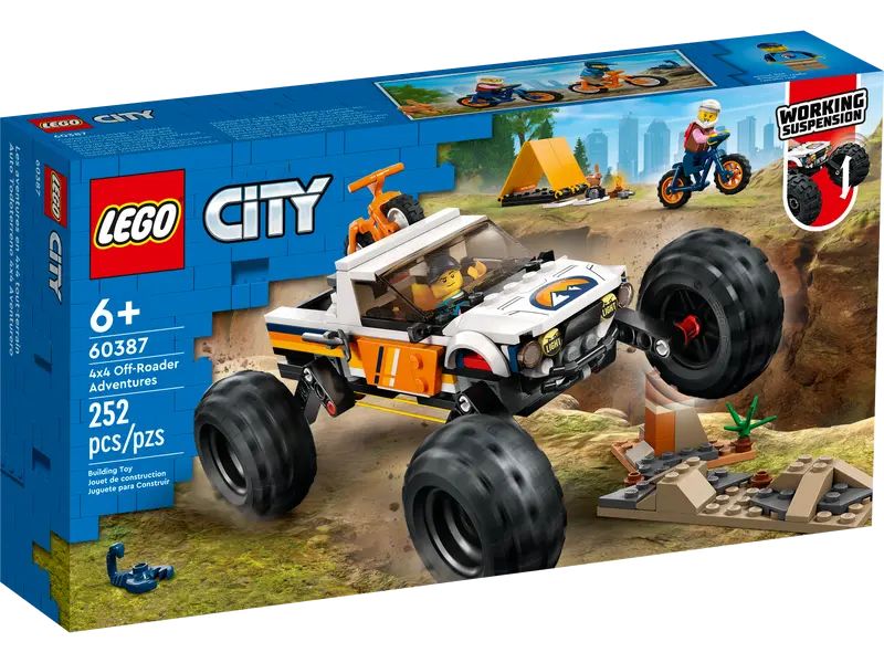 Lego city - aventures du 4x4 tout terrain