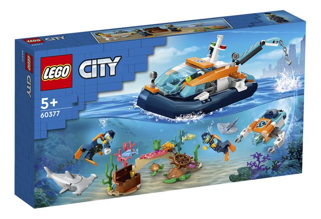 Lego city - Le bateau d'exploration sous-marine