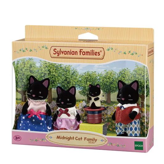 Sylvanian - famille chats magiciens