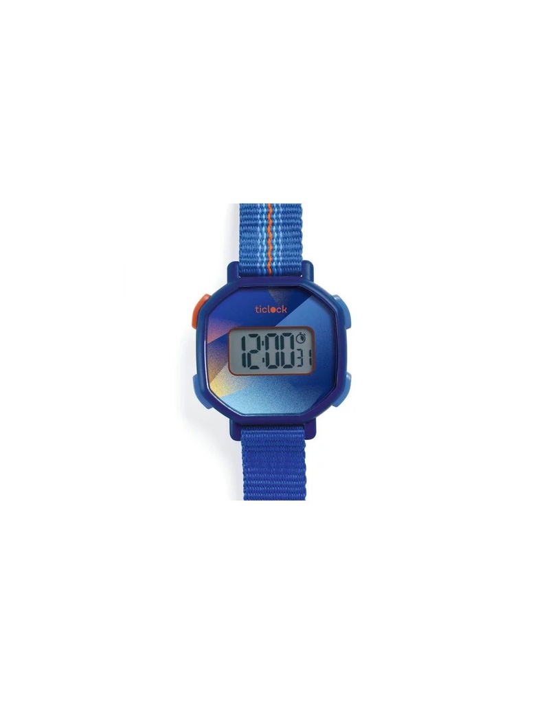 Ticlock - Montre digitale blue sound