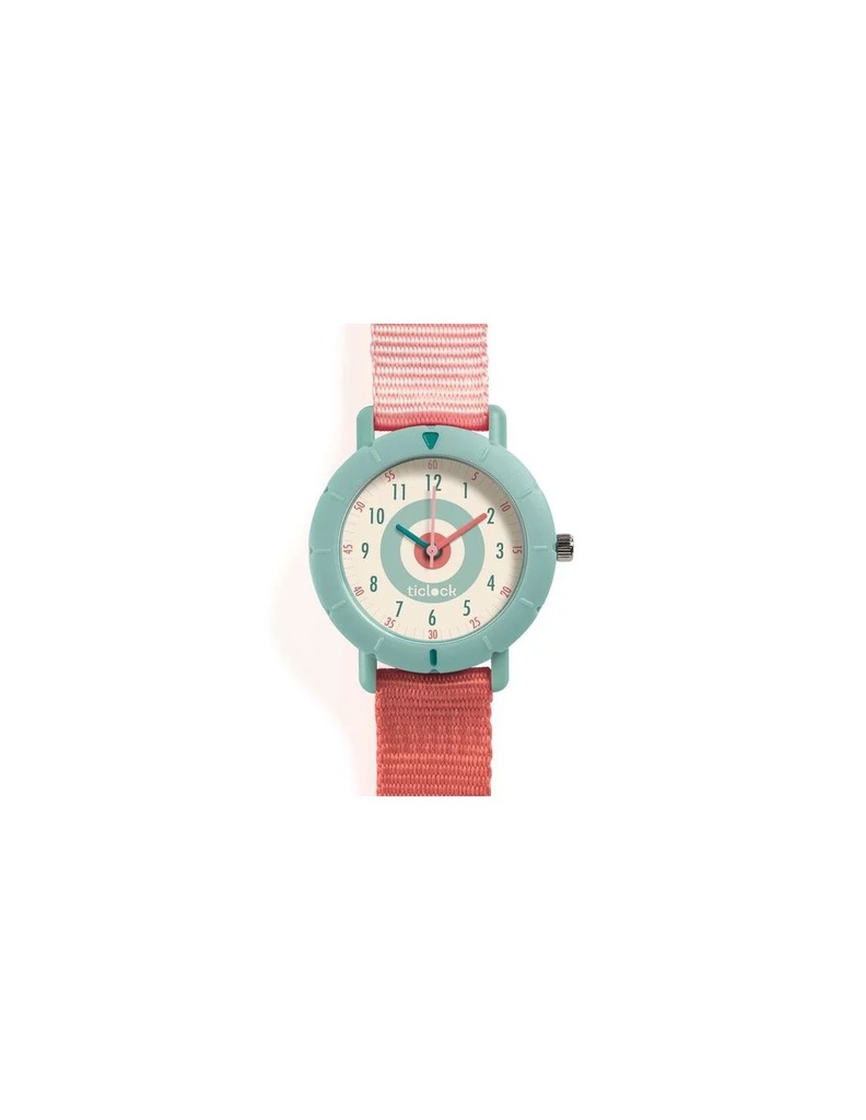 Ticlock - Montre sport pink target