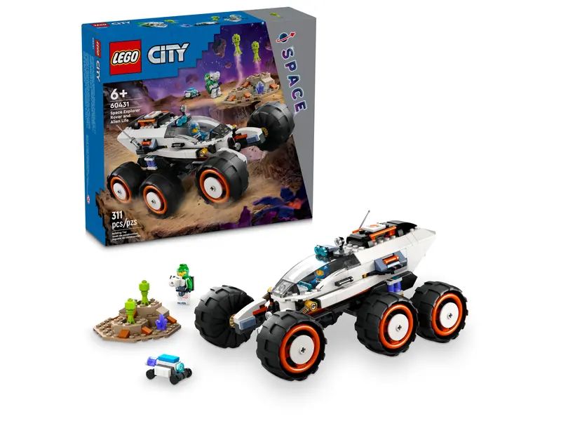 LEGO- Exploreur spacial ROVER et vie Alien