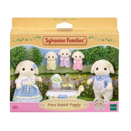 Sylvanian - la famille lapin bélier