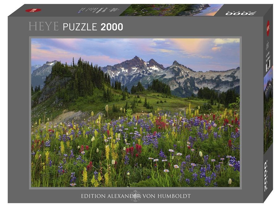 heye puzzle 2000 pieces - tatoosh mountains