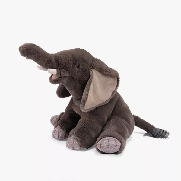 Peluche grand éléphant - tout autour du monde