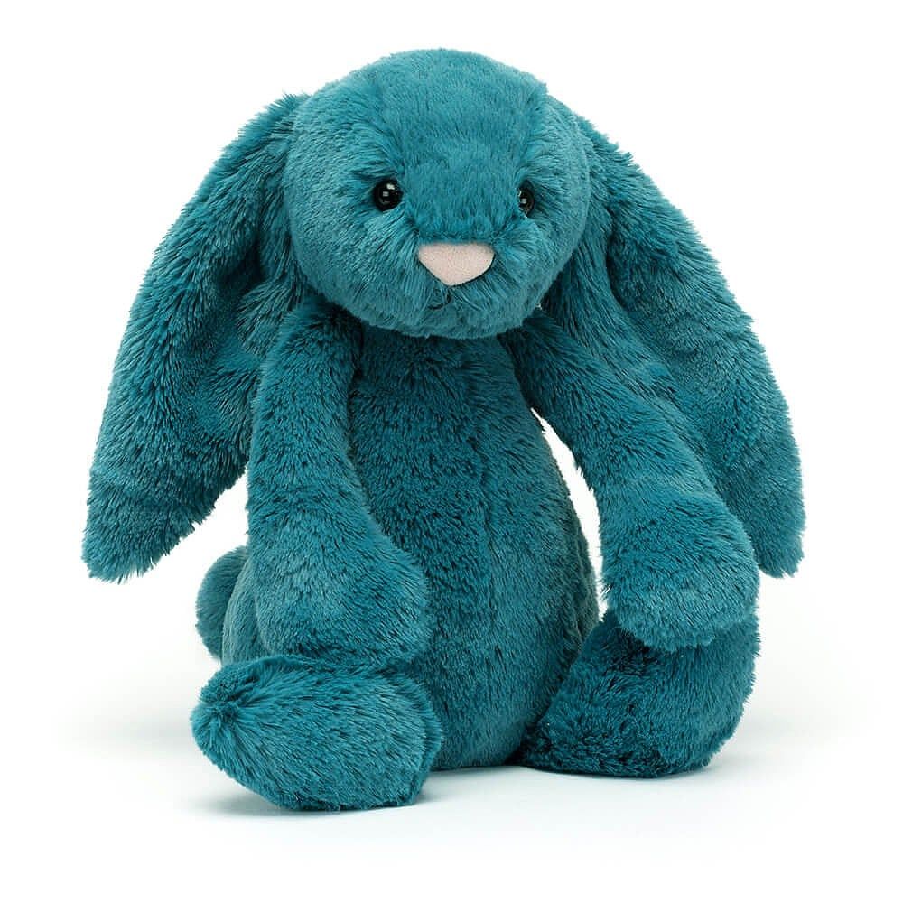 Lapin bleu minéral medium jellycat