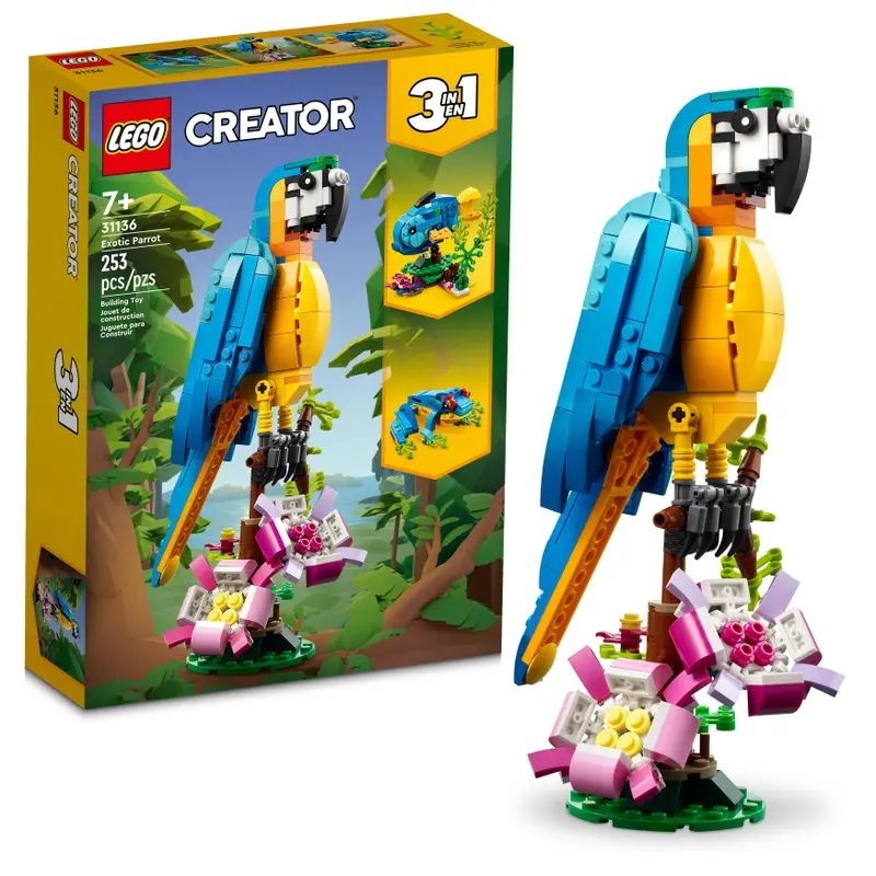 Lego creator - le perroquet exotique